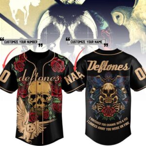 Deftones Unisex Baseball Jersey - HD10259193