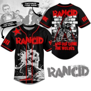 Rancid Unisex Baseball Jersey - HD10259209