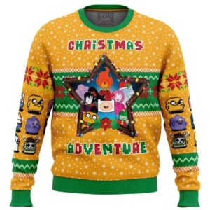 Adventure Time Unisex Ugly Christmas Sweater - HD10259266
