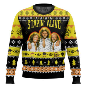 Bee Gees Unisex Ugly Christmas Sweater - HD10259271