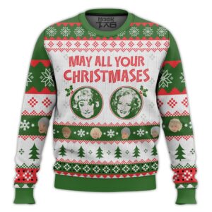 The Golden Girls Unisex Ugly Christmas Sweater - HD10259272
