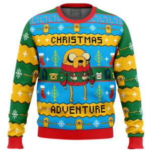 Adventure Time Unisex Ugly Christmas Sweater - HD10259288