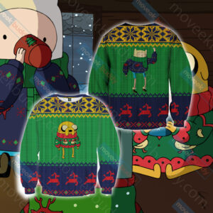 Adventure Time Unisex Ugly Christmas Sweater - HD10259292