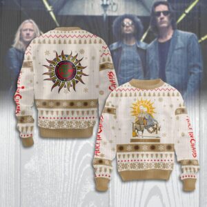 Alice In Chains Unisex Ugly Christmas Sweater - HD10259293