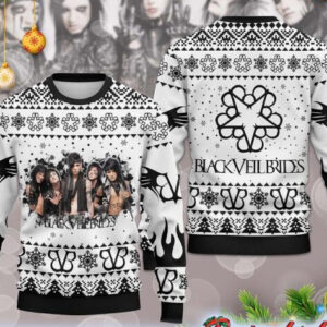 Black Veil Brides Unisex Ugly Christmas Sweater - HD10259304