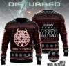 Disturbed Unisex Ugly Christmas Sweater - HD10259326