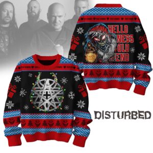 Disturbed Unisex Ugly Christmas Sweater - HD10259327