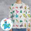 Sesame Street Unisex Ugly Christmas Sweater - HD10259329