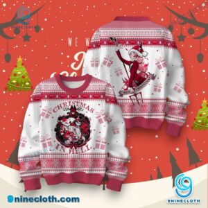 Hazbin Hotel Unisex Ugly Christmas Sweater - HD10259363
