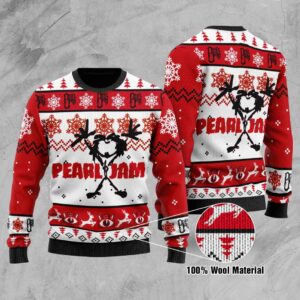 Pearl Jam Unisex Ugly Christmas Sweater - HD10259413