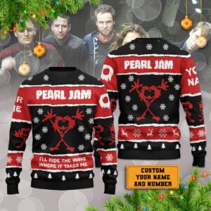 Pearl Jam Unisex Ugly Christmas Sweater - HD10259415