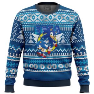 Sonic The Hedgehog Unisex Ugly Christmas Sweater - HD10259430
