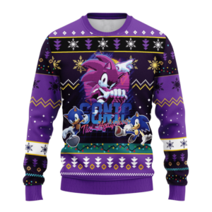 Sonic The Hedgehog Unisex Ugly Christmas Sweater - HD10259431