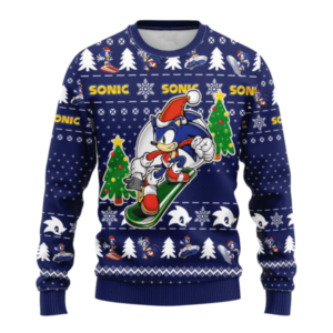 Sonic The Hedgehog Unisex Ugly Christmas Sweater - HD10259432