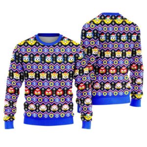 Sonic The Hedgehog Unisex Ugly Christmas Sweater - HD10259434
