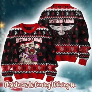 System of a Down Unisex Ugly Christmas Sweater - HD10259440