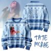 Tate McRae Unisex Ugly Christmas Sweater - HD10259441