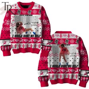 Tate McRae Unisex Ugly Christmas Sweater - HD10259442
