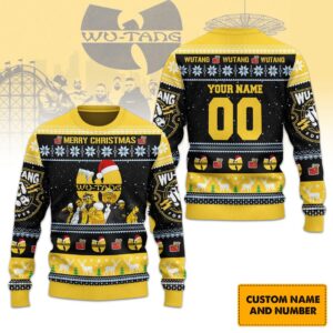Personalized Wu-Tang Clan Ugly Christmas Sweater - PSF12726 - HD10259451