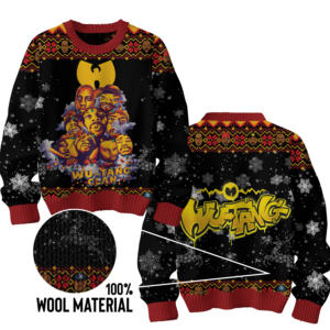 Wu-Tang Clan Unisex Ugly Christmas Sweater - HD10259455