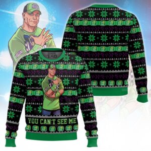 John Cena Unisex Ugly Christmas Sweater - HD10259477