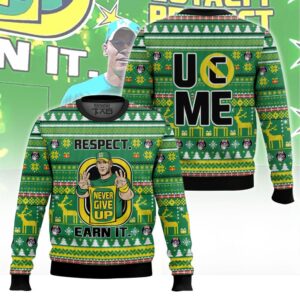 John Cena Unisex Ugly Christmas Sweater - HD10259478