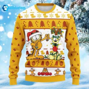 Garfield Unisex Ugly Christmas Sweater - HD10259498