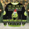 Monsters Inc Unisex Ugly Christmas Sweater - HD10259501