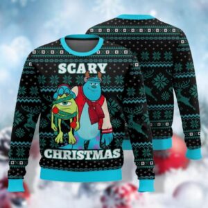 Monsters Inc Unisex Ugly Christmas Sweater - HD10259502