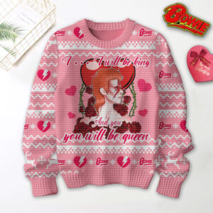 David Bowie Unisex Ugly Christmas Sweater - HD10259512