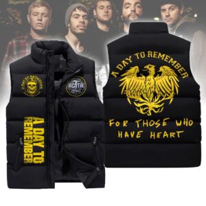 A Day to Remember 3D Sleeveless Puffer Jacket - HD10259566