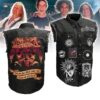 Alice In Chains Sleeveless Denim Shirt - HD10259572
