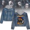 Disturbed 2D Hooded Denim Jacket - HD10259702