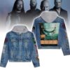 Disturbed 2D Hooded Denim Jacket - HD10259703