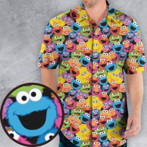 Sesame Street Hawaiian Shirt - HD10259715