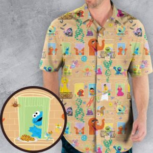 Sesame Street Hawaiian Shirt - HD10259716