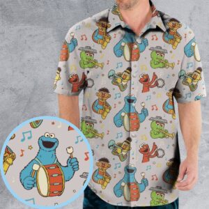 Sesame Street Hawaiian Shirt - HD10259719