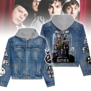 Fall Out Boy 2D Hooded Denim Jacket - HD10259727