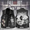 Fall Out Boy Sleeveless Denim Shirt - HD10259730