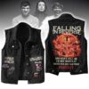 Falling In Reverse Sleeveless Denim Shirt - HD10259733