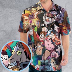 Gravity Falls Hawaiian Shirt - HD10259760