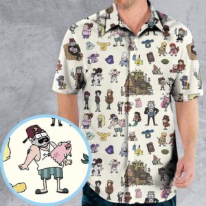 Gravity Falls Hawaiian Shirt - HD10259761