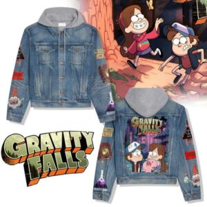 Gravity Falls 2D Hooded Denim Jacket - HD10259763