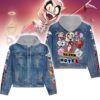 Hazbin Hotel 2D Hooded Denim Jacket - HD10259797