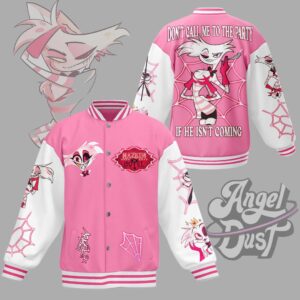 Hazbin Hotel 3D Baseball Button Jacket - HD10259801