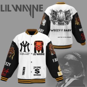 Lil Wayne 3D Baseball Button Jacket - HD10259847
