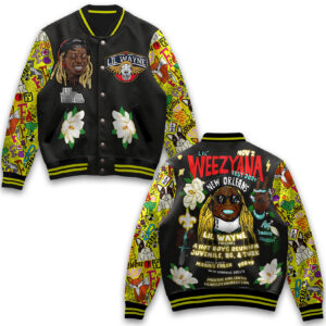 Lil Wayne 3D Baseball Button Jacket - HD10259849