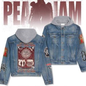 Pearl Jam 2D Hooded Denim Jacket - HD10259941