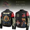 Queens of the Stone Age 3D Baseball Button Jacket - HD10259948