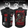 Rage Against The Machine Sleeveless Denim Shirt - HD10259956